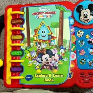 VTech Disney Junior Mickey Mouse Funhouse Explore & Learn Book